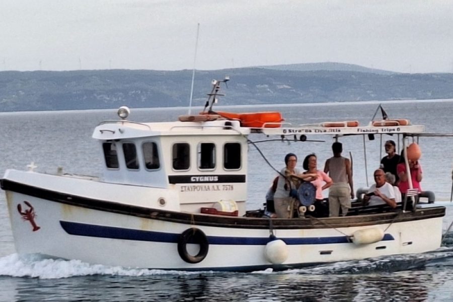 Evia Fishing Trip in Limni
